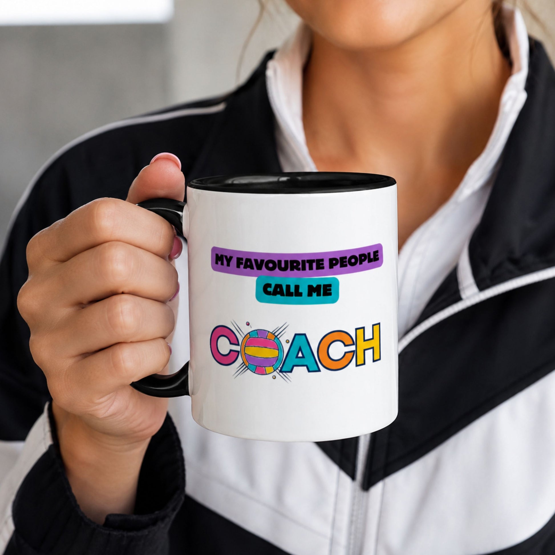 Netball Coach Gift Mug - Netball Gifts