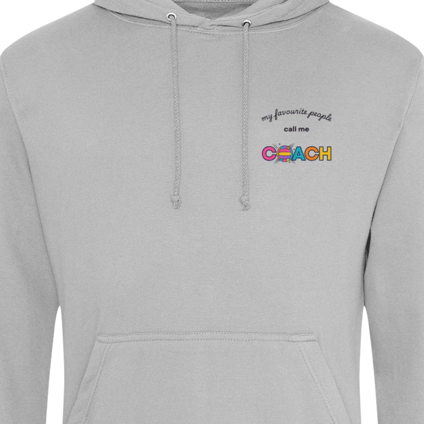 Netball Coach Gift - Slogan Hoodie for Netball Coach