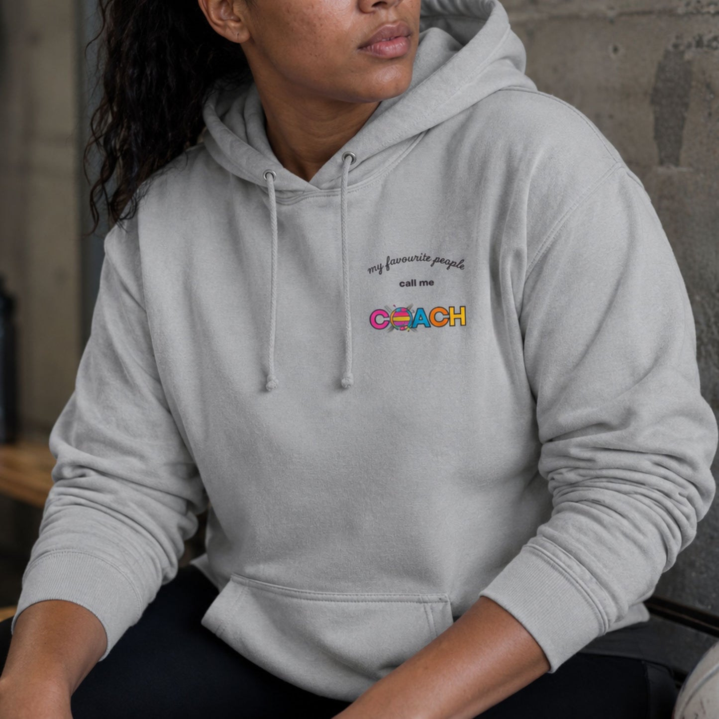Netball Coach Top - Hoodie Pullover - Netball Coach Gift