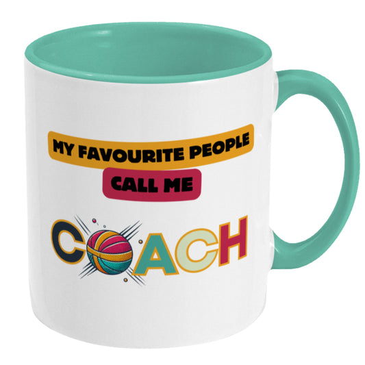 Netball Coach Mug - Gift For Netball Coaches