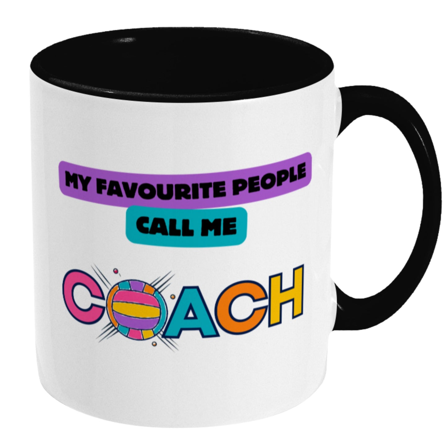 Netball Coach Mug - Call Me Coach