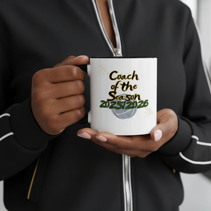 Netball Coach of the Season Award - Netball Club Gift Mug