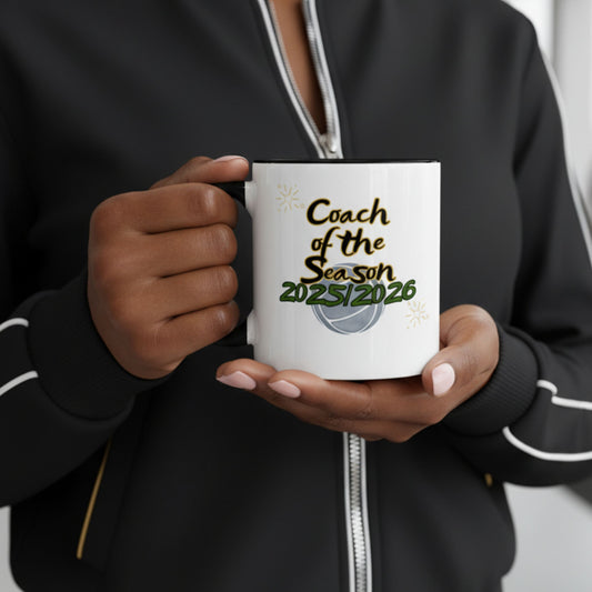Netball Coach of the Season Award - Netball Club Gift Mug
