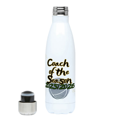 Netball Coach of the Season Water Bottle - Netball Coach Award