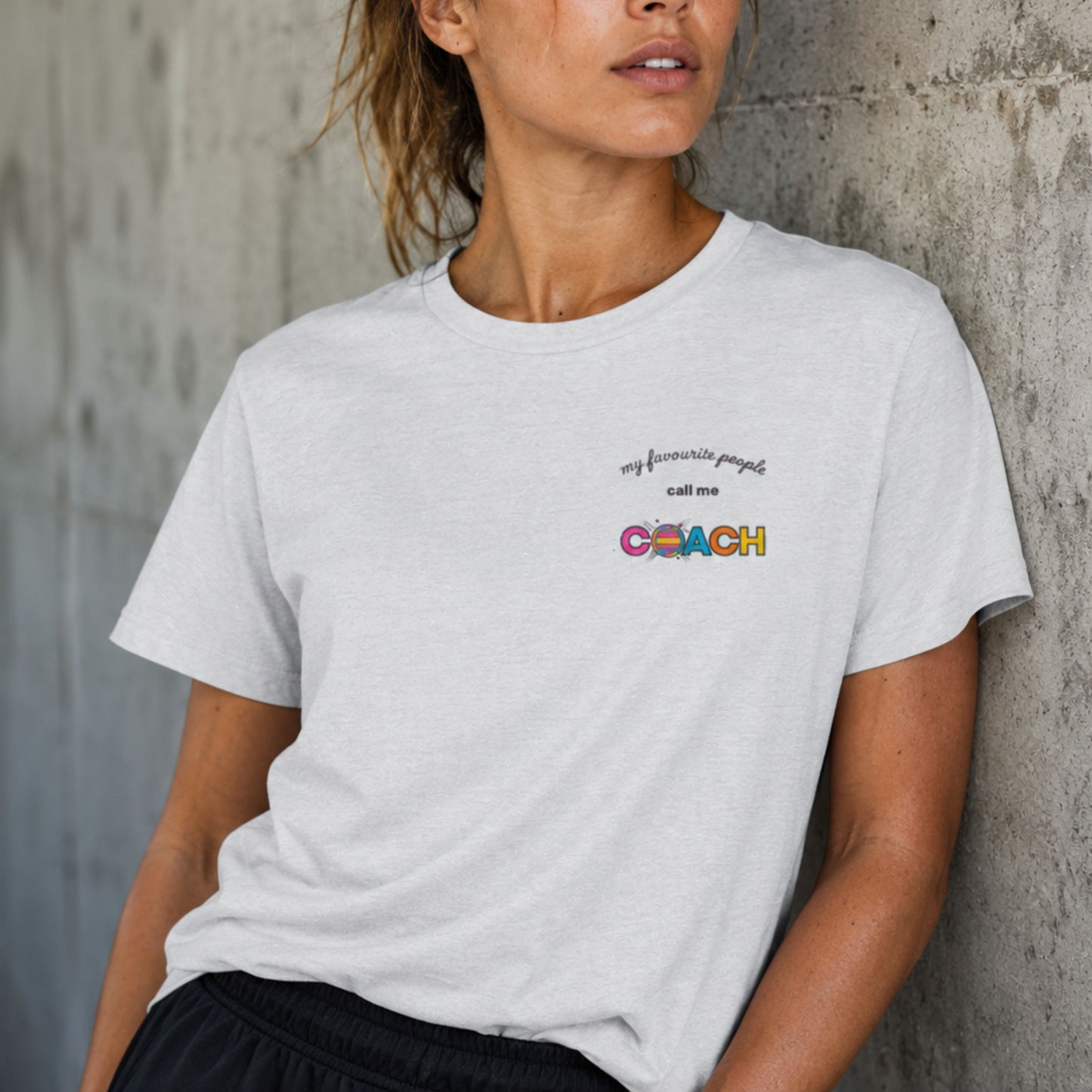Netball Coach Tee Shirt - My Favourite People Call Me Coach