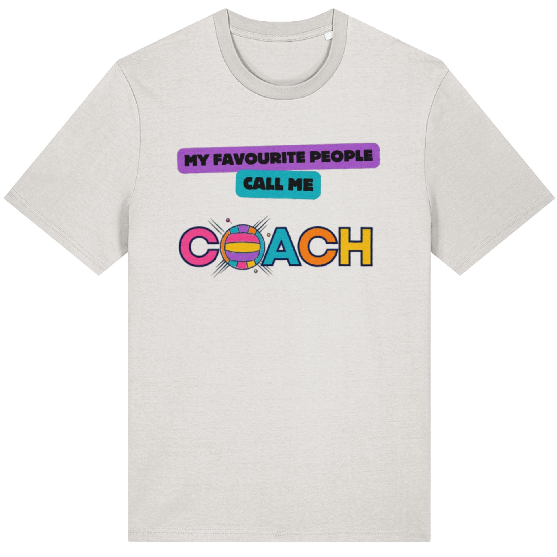 Netball Coach Tee Shirt - My Favourite People Call Me Coach
