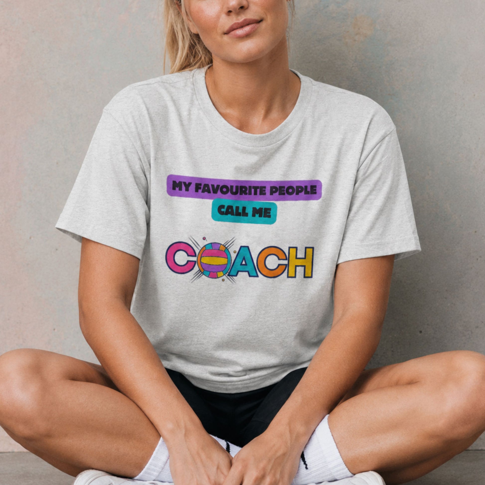 Women's Netball Coach T-Shirt - Gift for Netball Coach