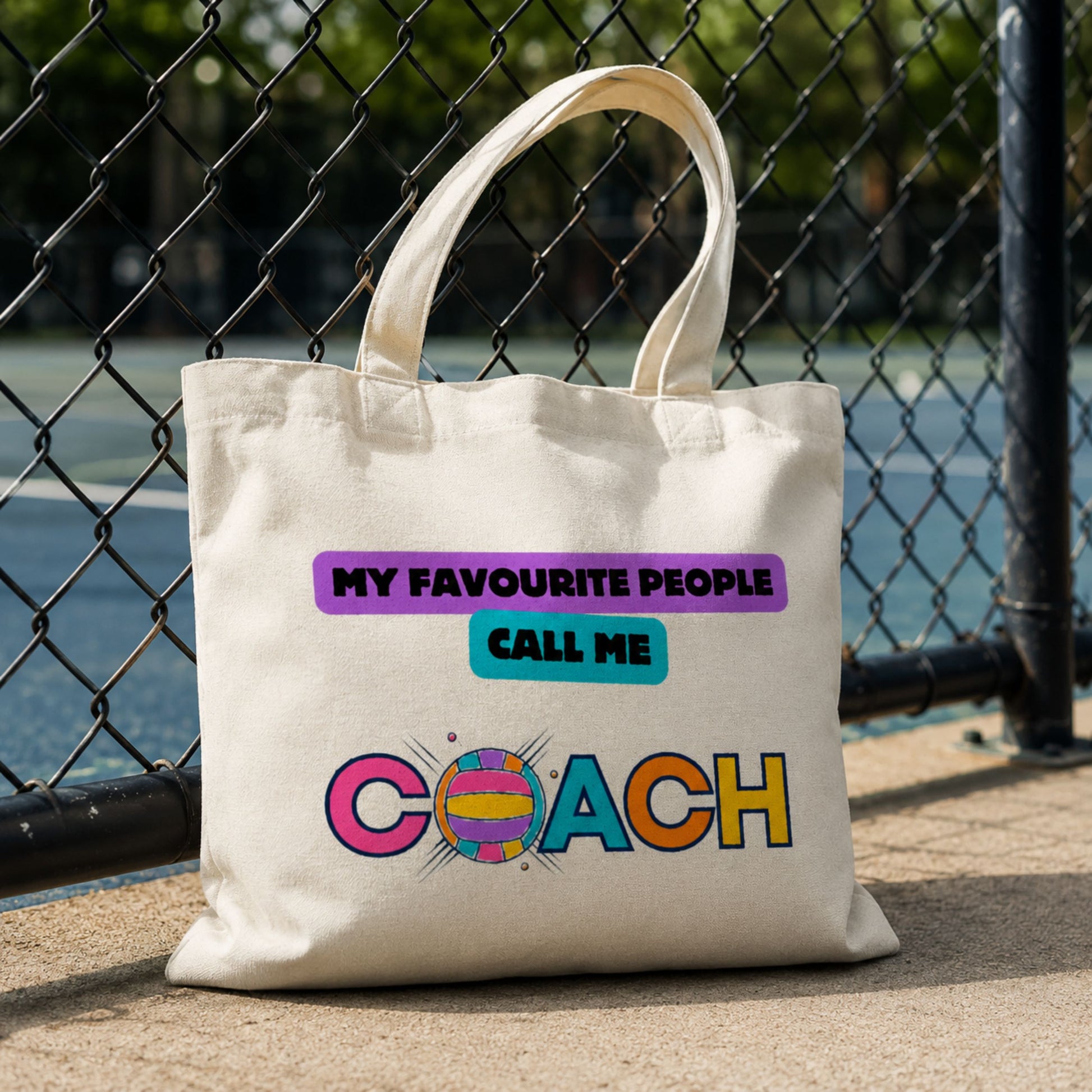 Netball Coach Tote Bag - Netball Coach Gift