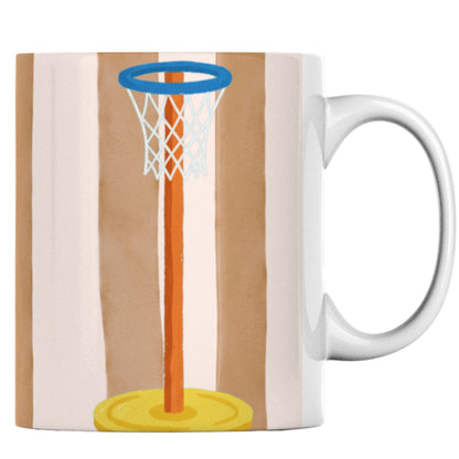 Netball Dad Gift - Funny Netball Mug for Dads