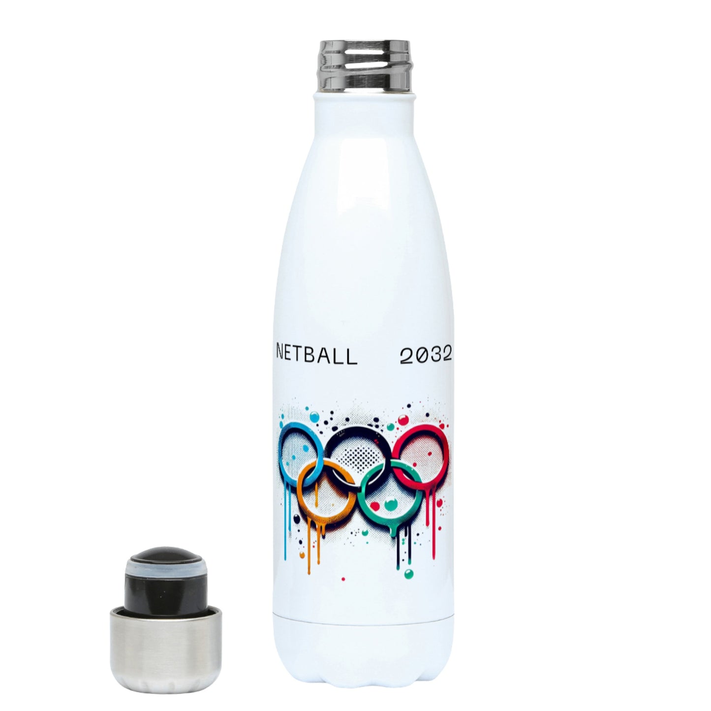 Netball 2032 Olympics Sports Drink Bottle - Netball Gift
