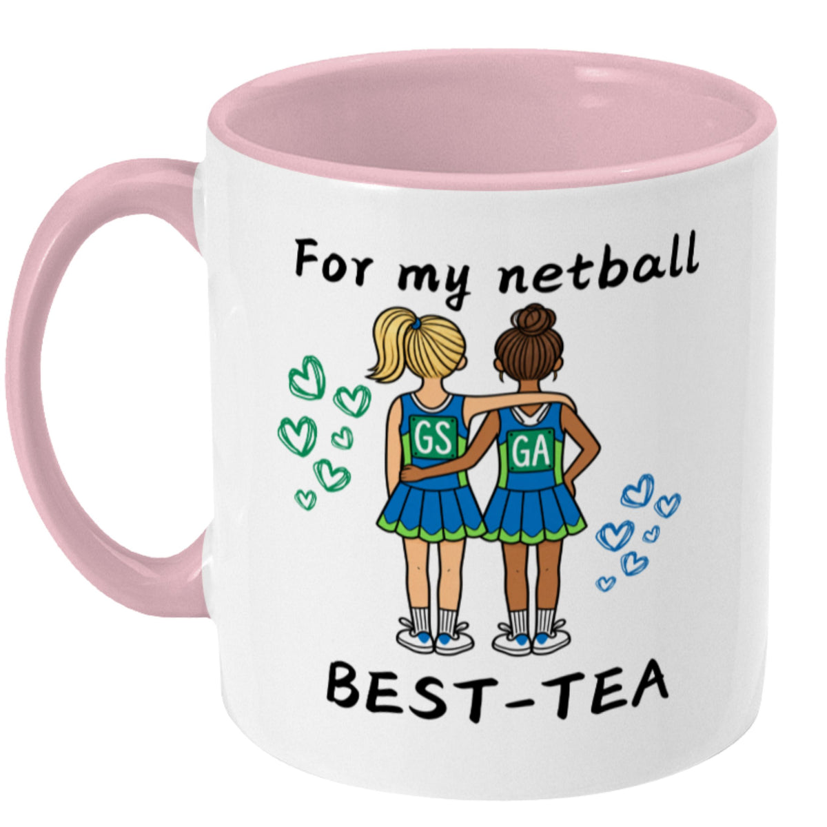 Netball Gift Mug for Best Friend Teammate
