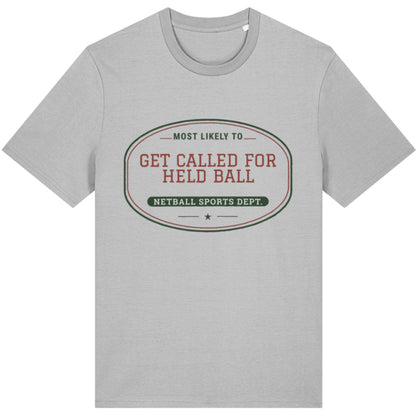 Funny Slogan Netball Player Group T-Shirt Tops