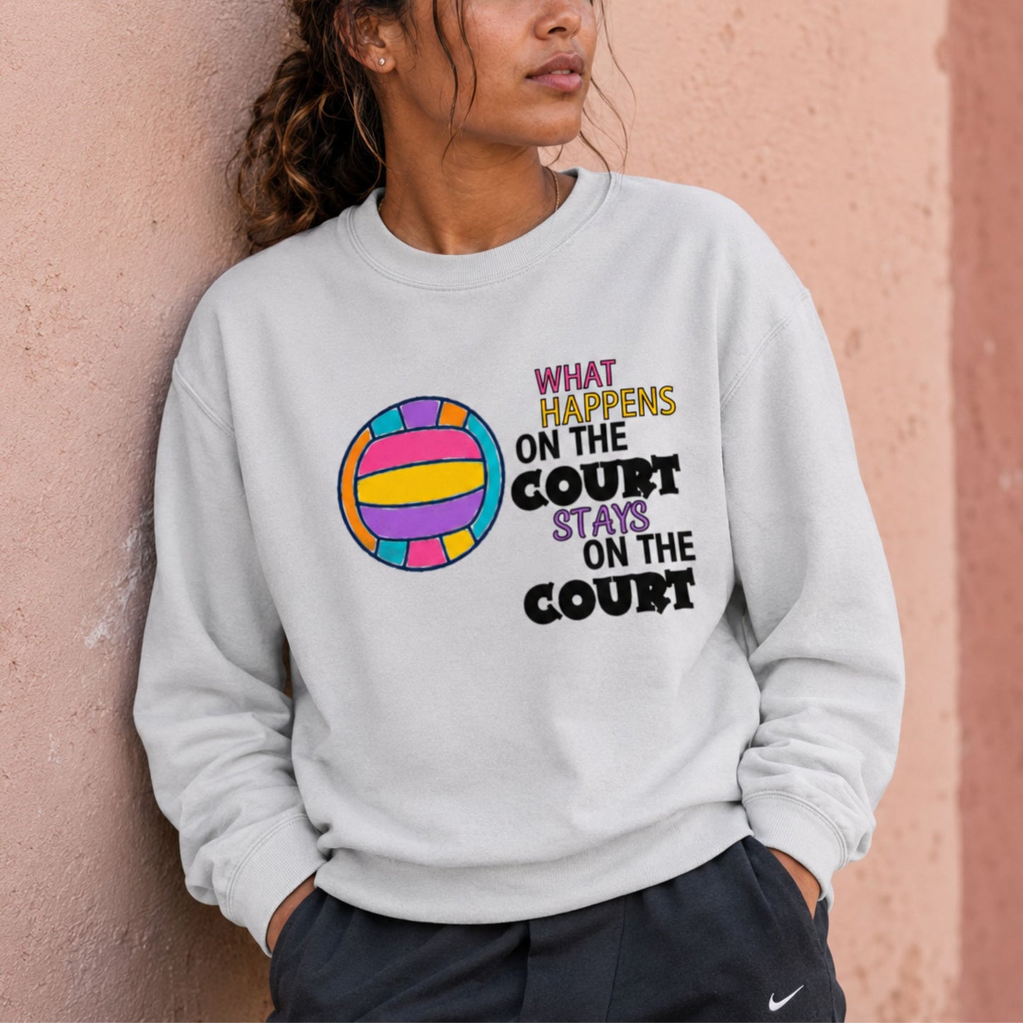 Netball Fashion Jumper - Netball Streetwear Clothing for Adults