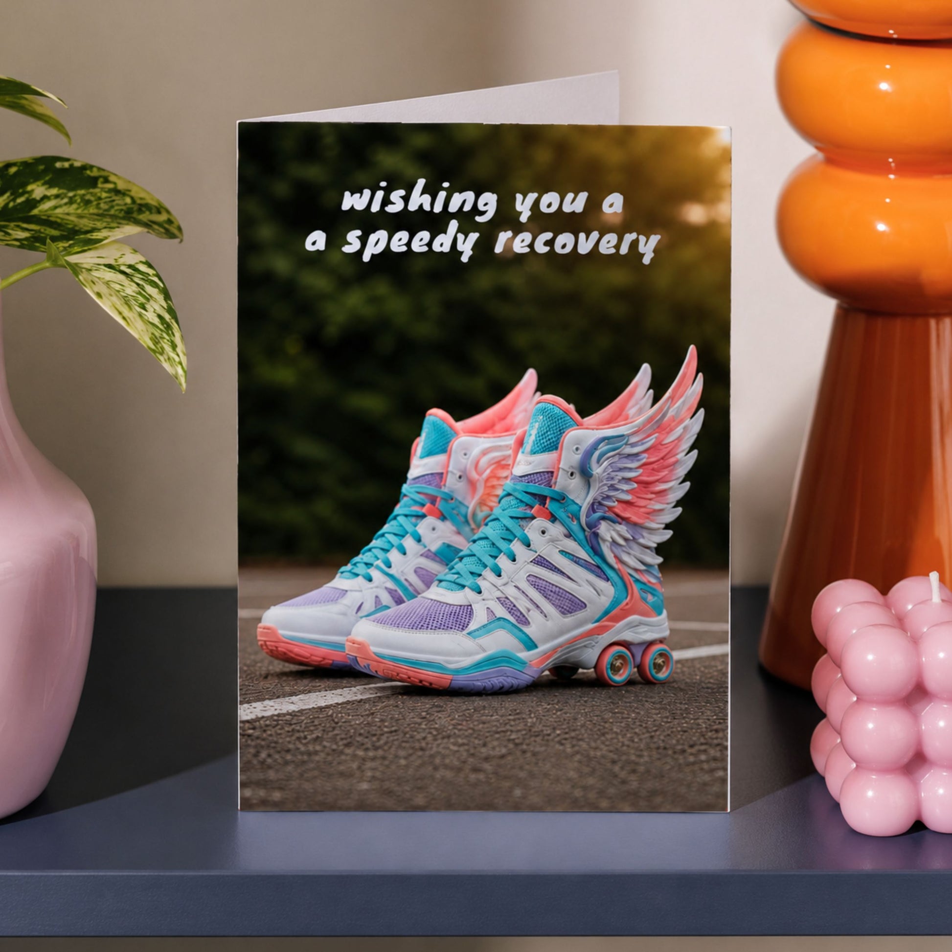 Cute Get Well Soon Card for Netballers - Speedy Recovery