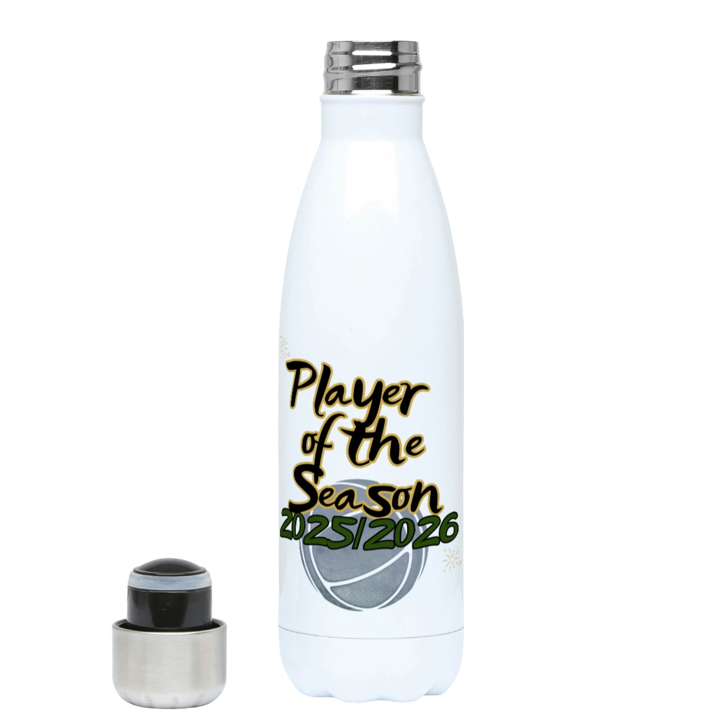 Netball Player of the Season Water Bottle - Netball Player Award