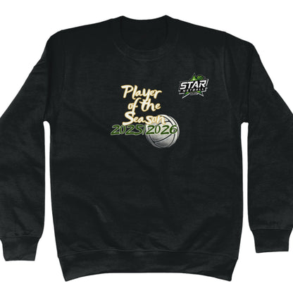 Personalised Netball Player of the Season Jumper - Netball Award