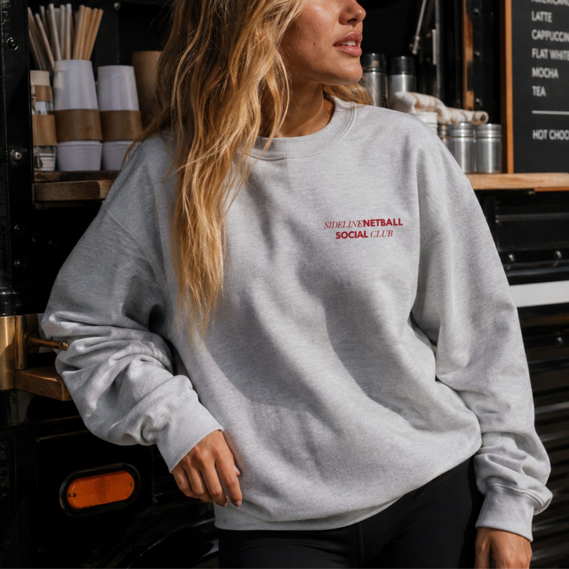 Sideline Social Club Netball Jumper for Adults