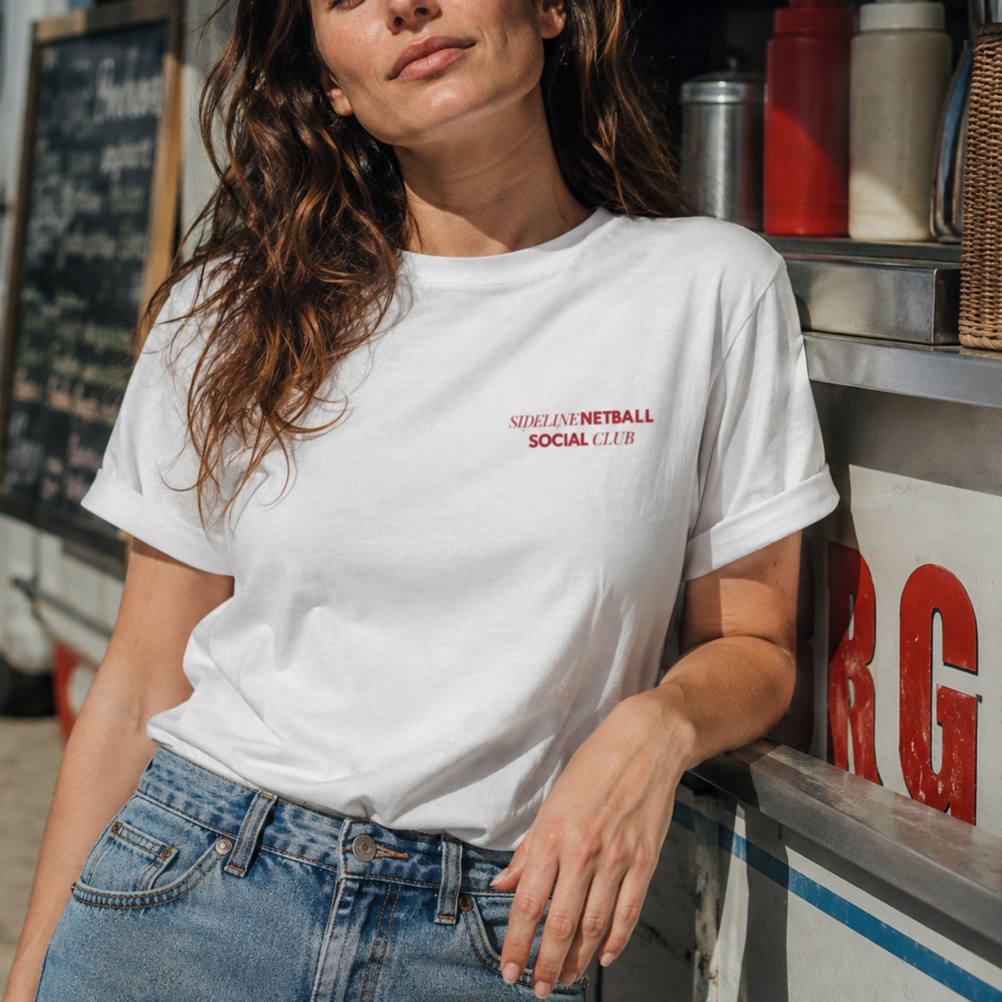 Netball Social Club Fashion T-Shirt for Adults