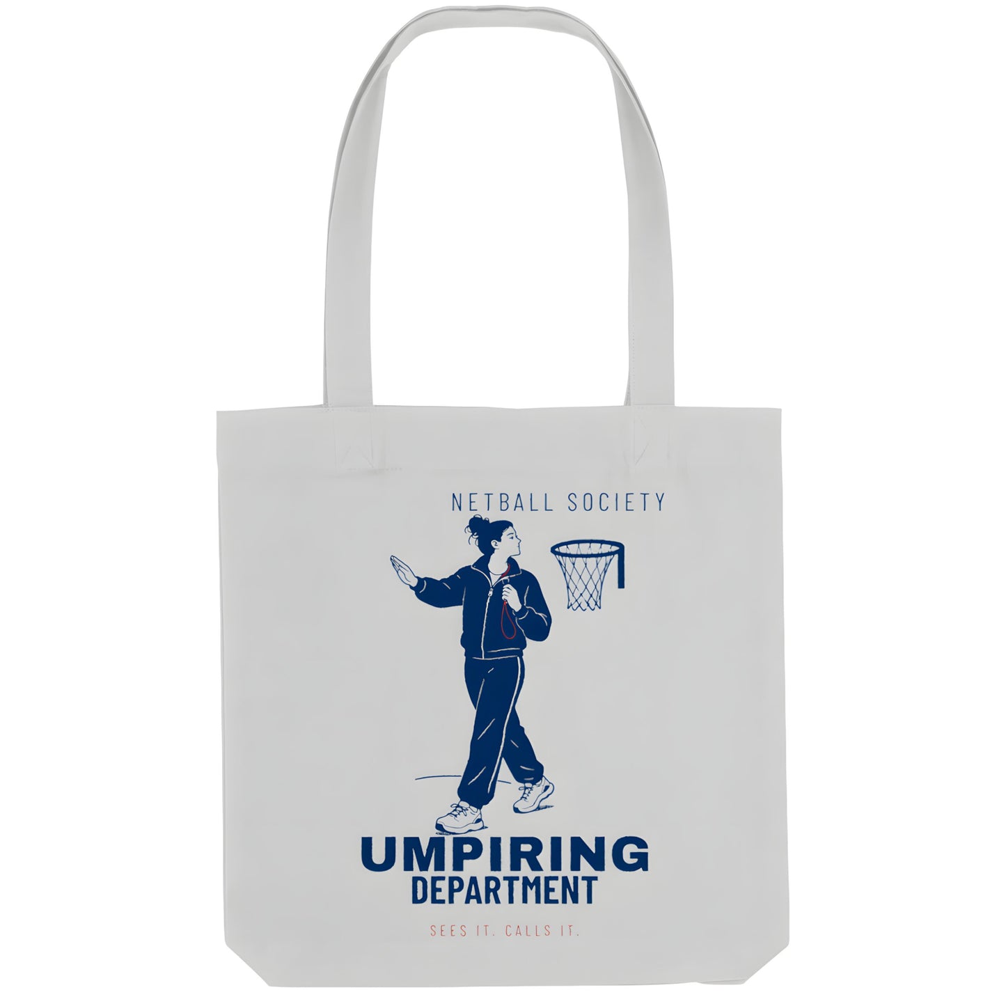 Netball Society Umpire Department Tote Bag - Netball Umpire Gift