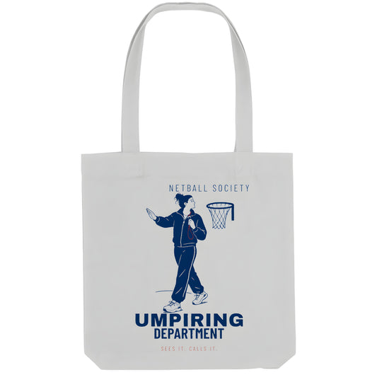 Netball Society Umpire Department Tote Bag - Netball Umpire Gift