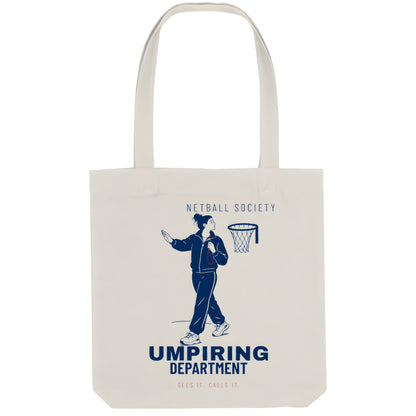 Netball Umpiring Department Tote Bag
