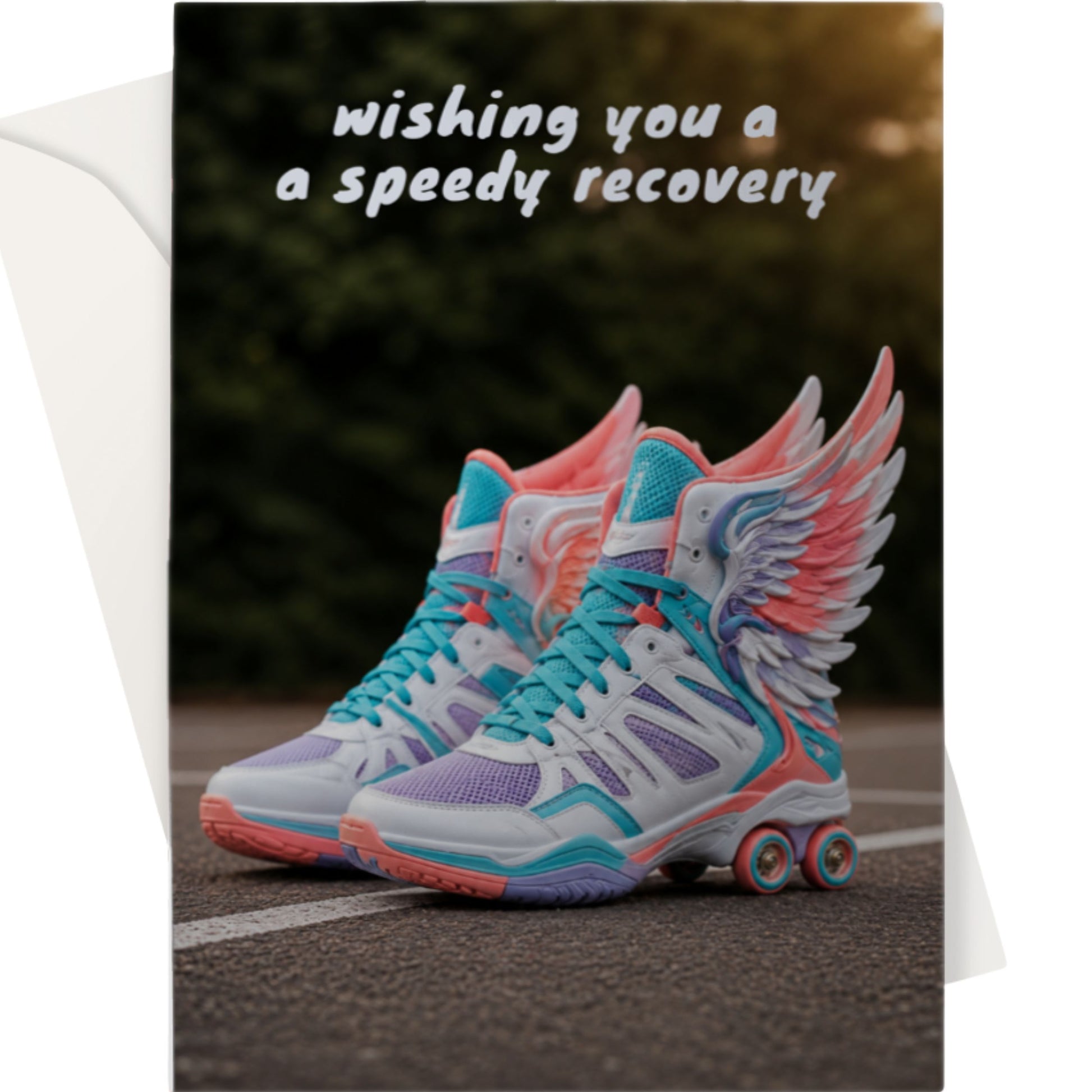Fun Netball Get Well Soon Card - Speedy Recovery