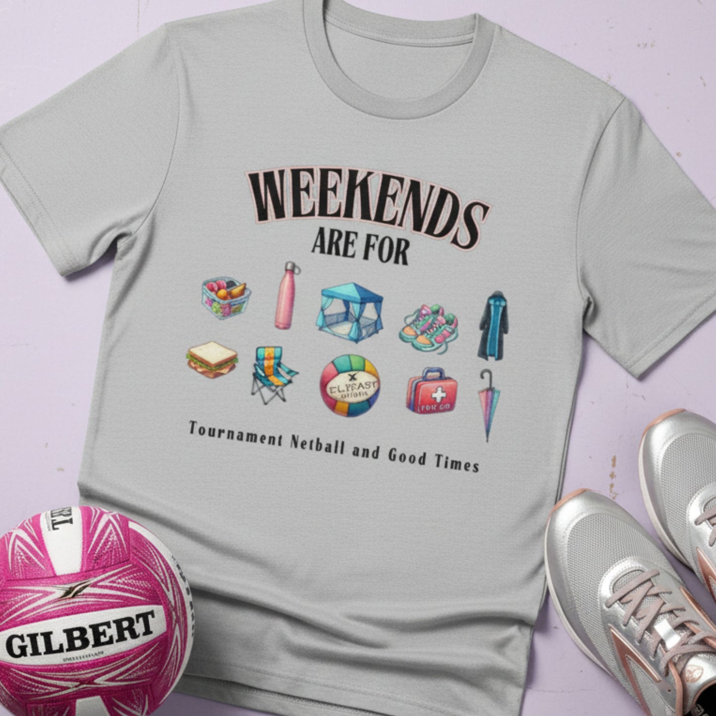 Netball Player Tournament Slogan Top - Netball Gifts For Players Parents