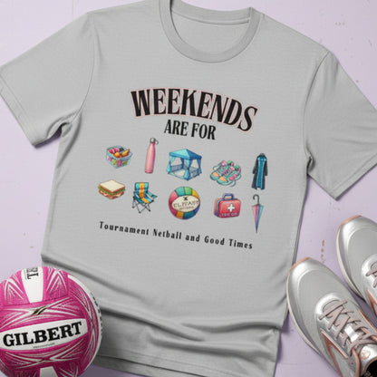 Netball Player Tournament Slogan Top - Netball Gifts For Players Parents