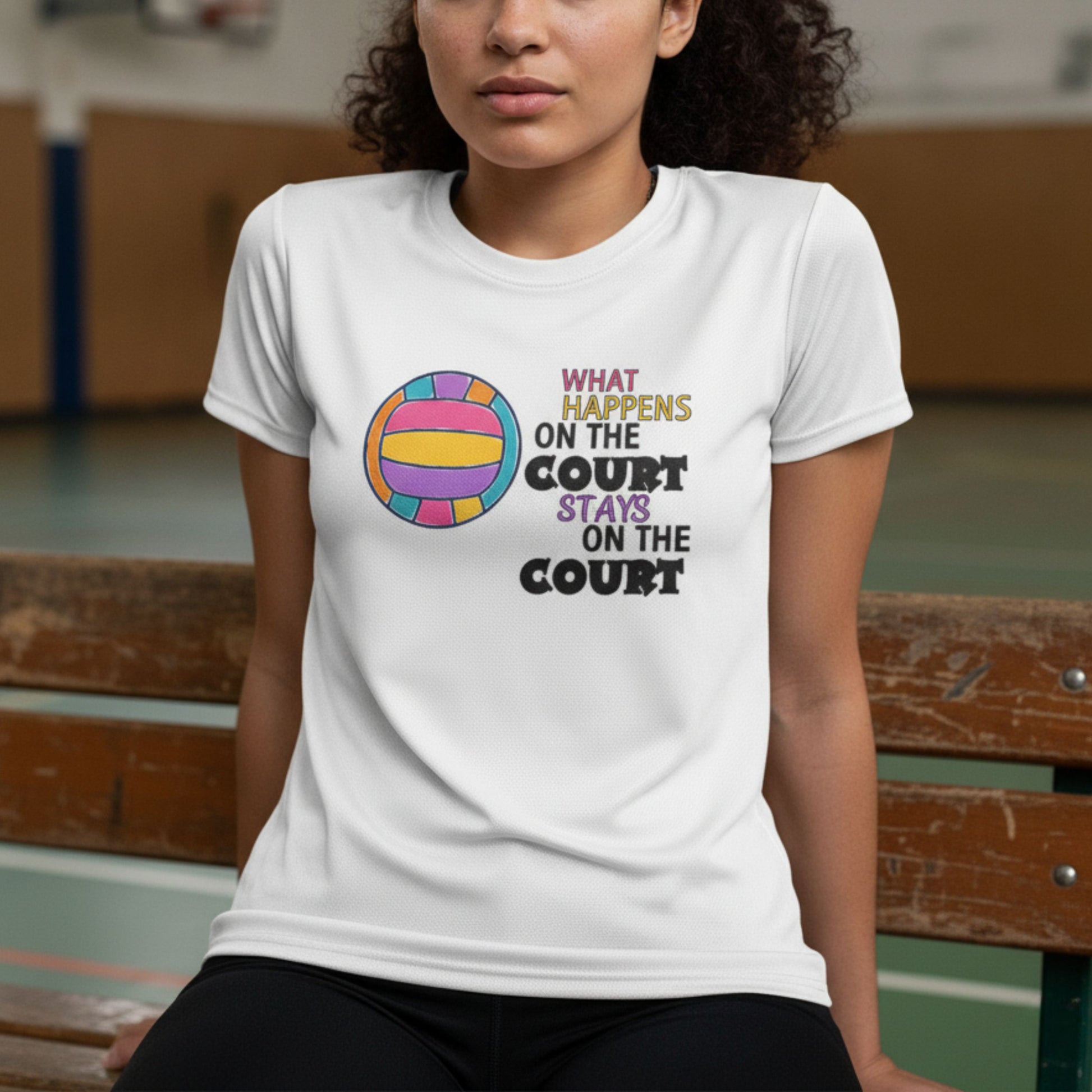 Netball Slogan Training Top for Women - Performance Shirt