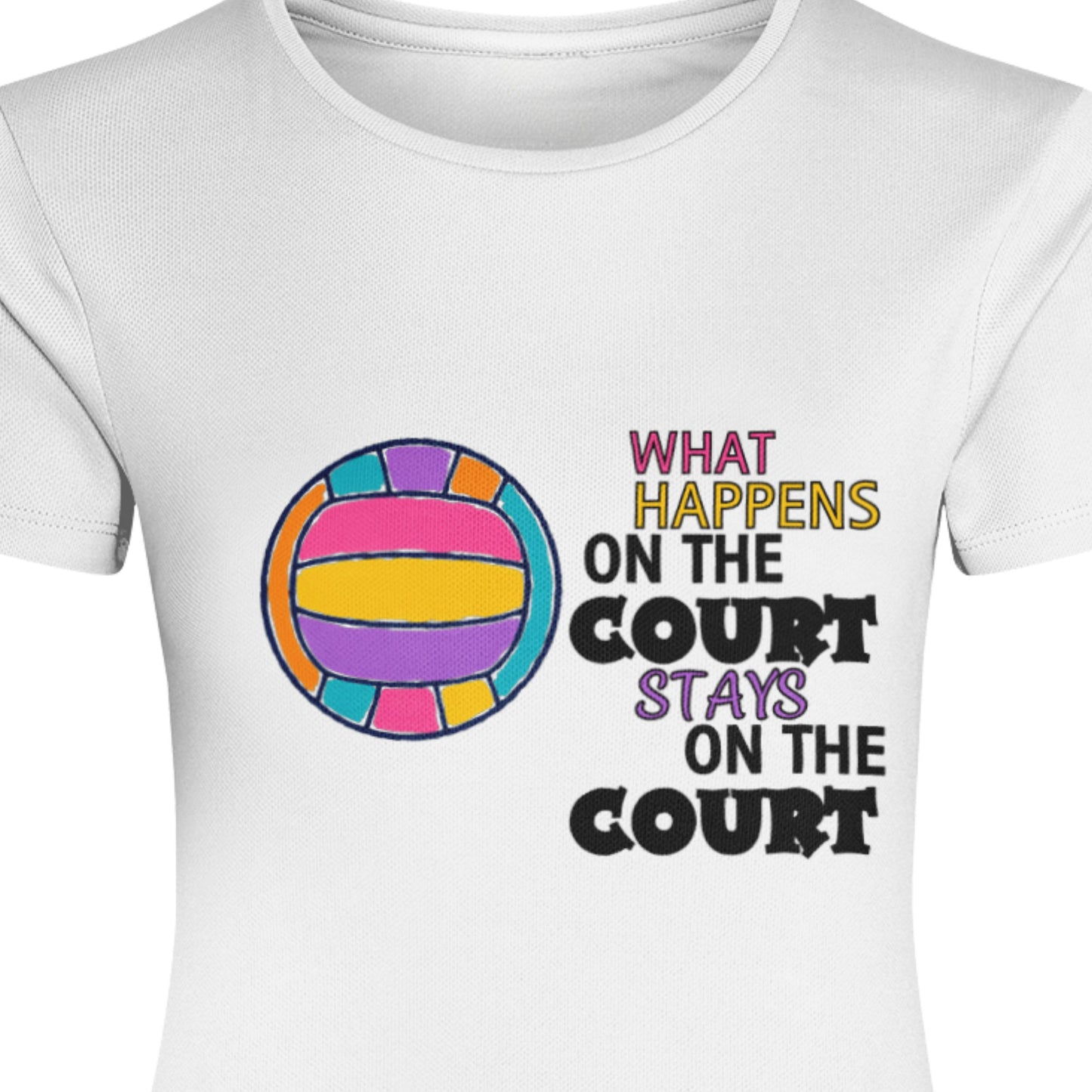 Netball Player Performance Top for Women - Netball Training Shirt