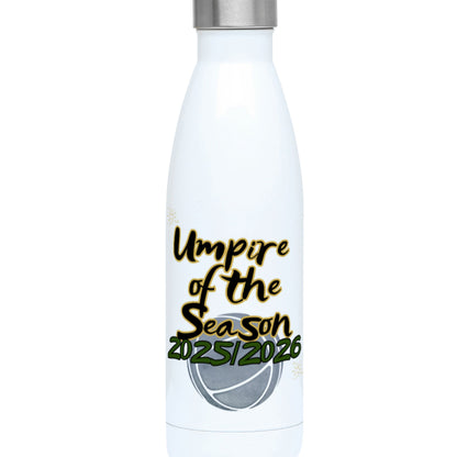 Netball Umpire Prize - Water Bottle for Netball Umpire Award Winner