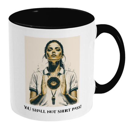 Netball Umpire Mug - You Shall Not Short Pass
