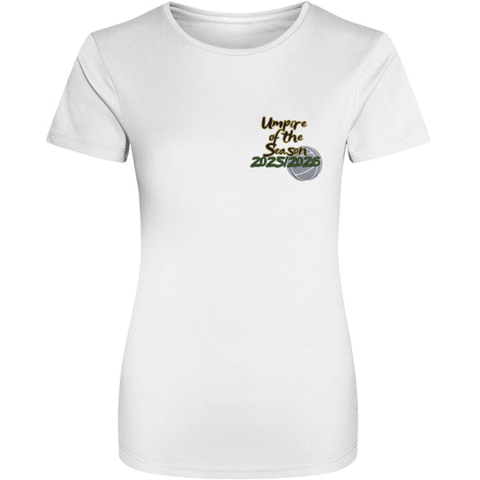 Netball Umpire of the Season Training Shirt - Netball Umpire Award