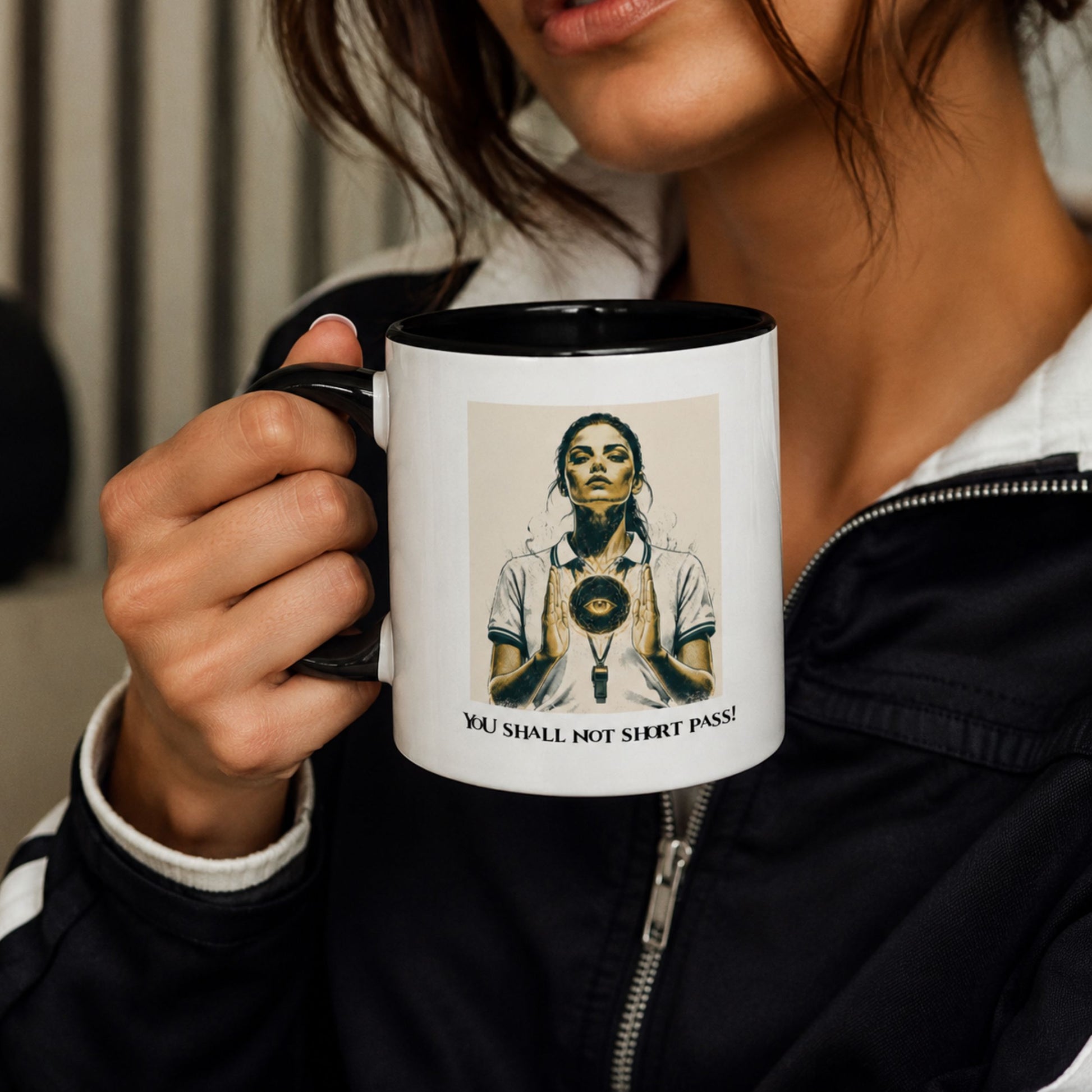 Netball Umpire Gift Mug - Funny Slogan Netball Gift