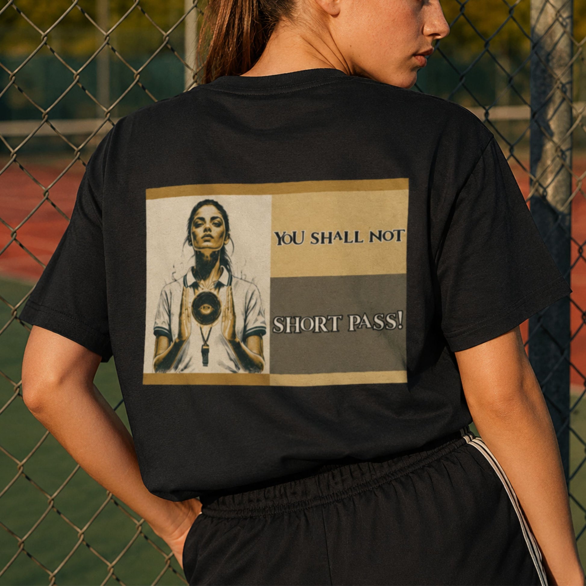 Women's Netball Umpire Graphic T-shirt - Gifts for Netball Umpires