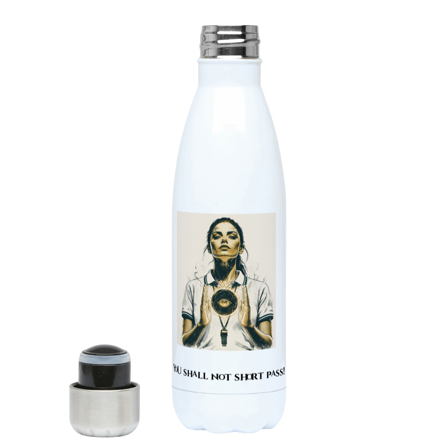 Netball Umpire Bottle Gift - Water Bottle for Netball Umpires