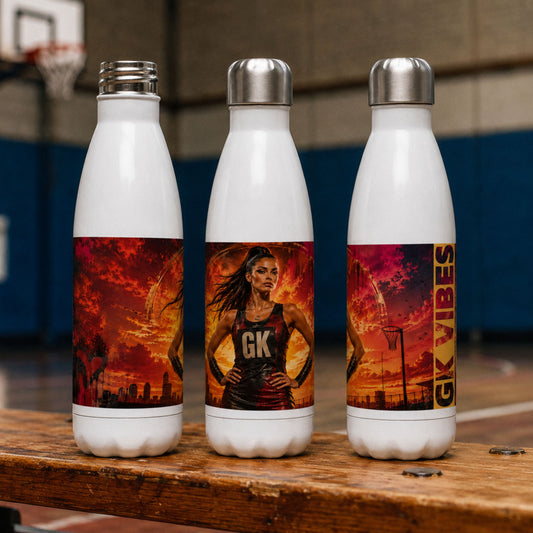 Netball Water Bottle Gift for GK Netball Players