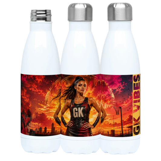 Netball Water Bottle Gift for Goal Keepers