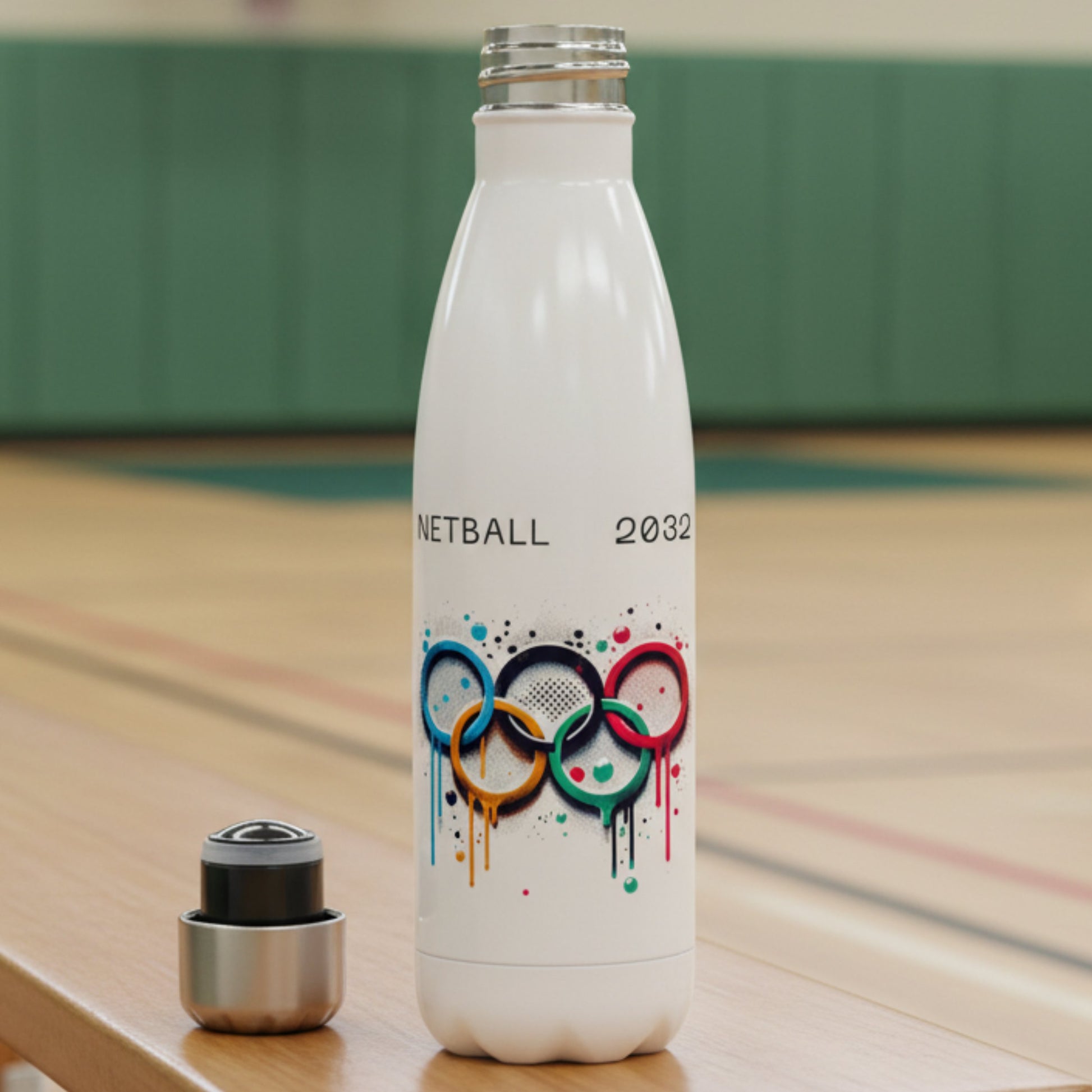 Netball 2032 Olympic Games Water Bottle - Gifts For Netballers