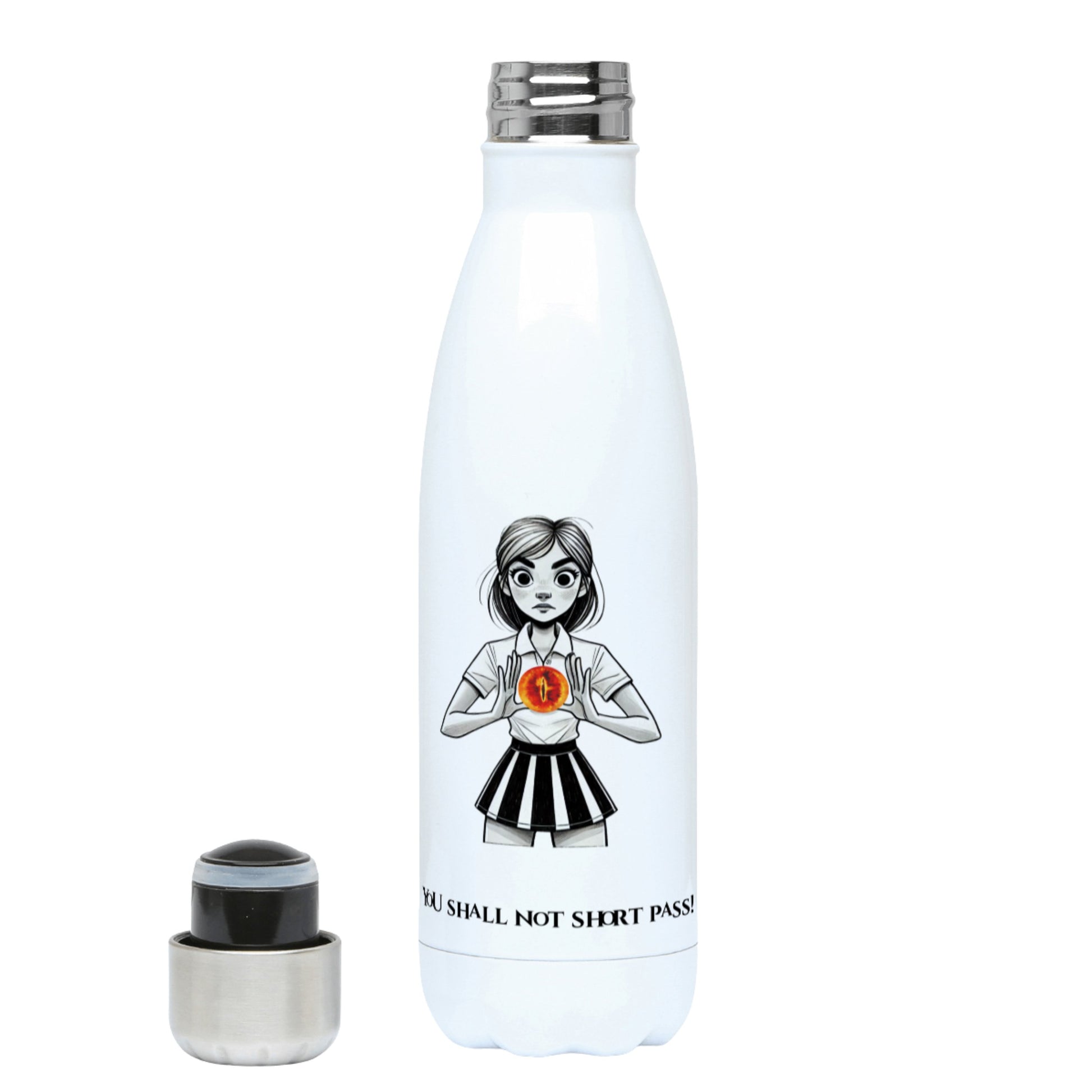Netball Water Bottle - Netball Umpire Gift - Lord of the Rings