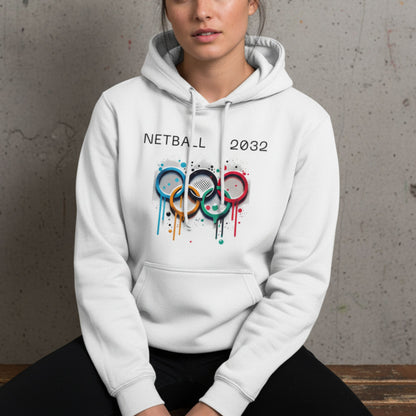 Netball Gifts - Women's Netball 2032 Olympics Hoodie