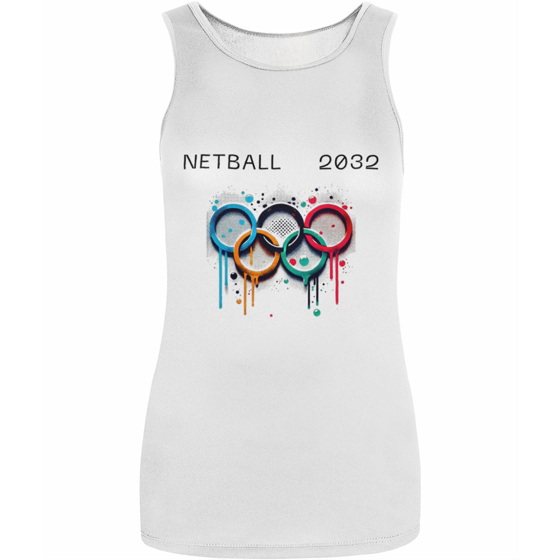 Netball 2032 Olympics Training Vest - Netball Training Clothing