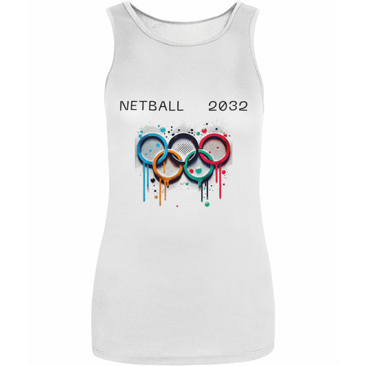 Netball 2032 Olympics Training Vest - Netball Training Clothing