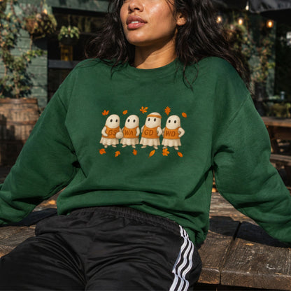 Spooky Season Netball Graphic Sweatshirt