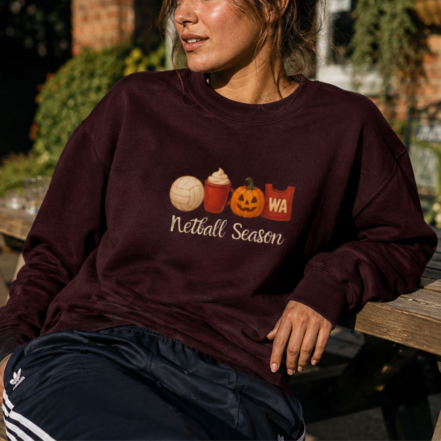 Netball Season Sweatshirt for Netball Players