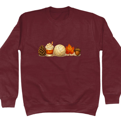 Burgundy Netball Themed Autumn Sweater - Netball Jumper