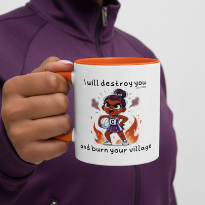 Netball Gifts - Funny Gift Mug for Netball Players who play Centre