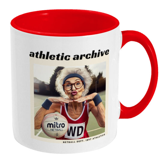 Netball Team Coach Funny Gift Mug