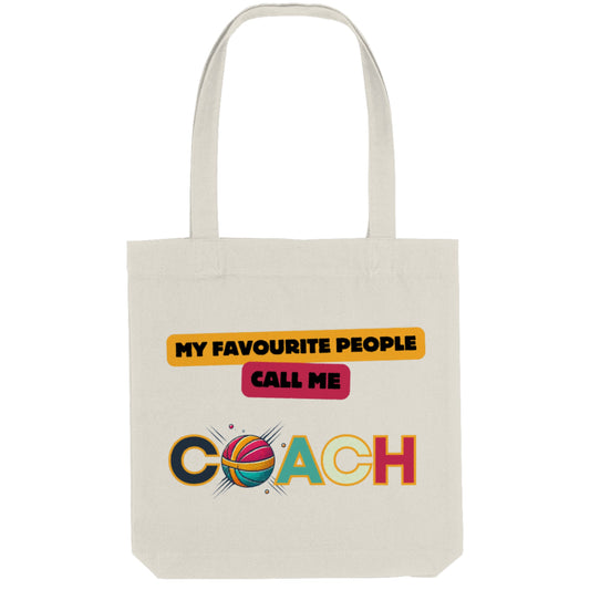 Netball Coach Gift - Cotton Tote Bag