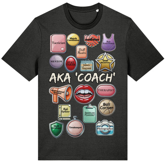 Netball Coach Tee Shirt Gift